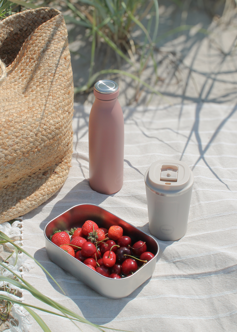 Madkasse, Cream Beige - 1000 ml.